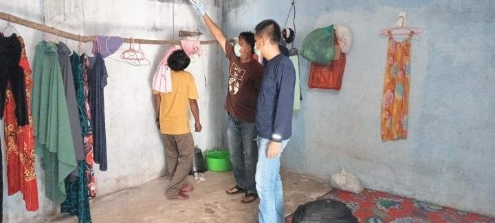 Tinggalkan Surat Menyedihkan, Pria Asal Sumut Tewas Tergantung Dikontrakkan